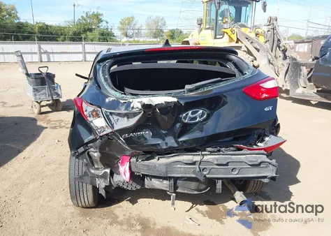 2013 Hyundai Elantra Gt from USA, damaged, VIN KMHD35LE4DU059463